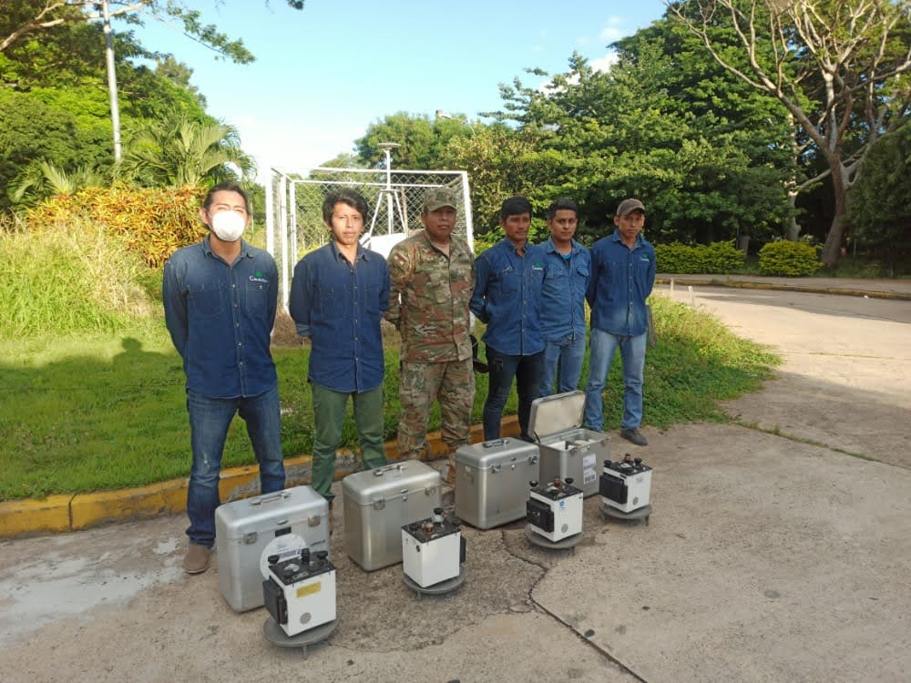 Portada de gravímetro del IGM